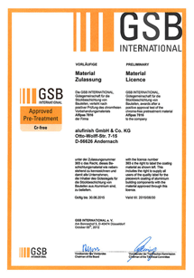 GSB Zertifikat